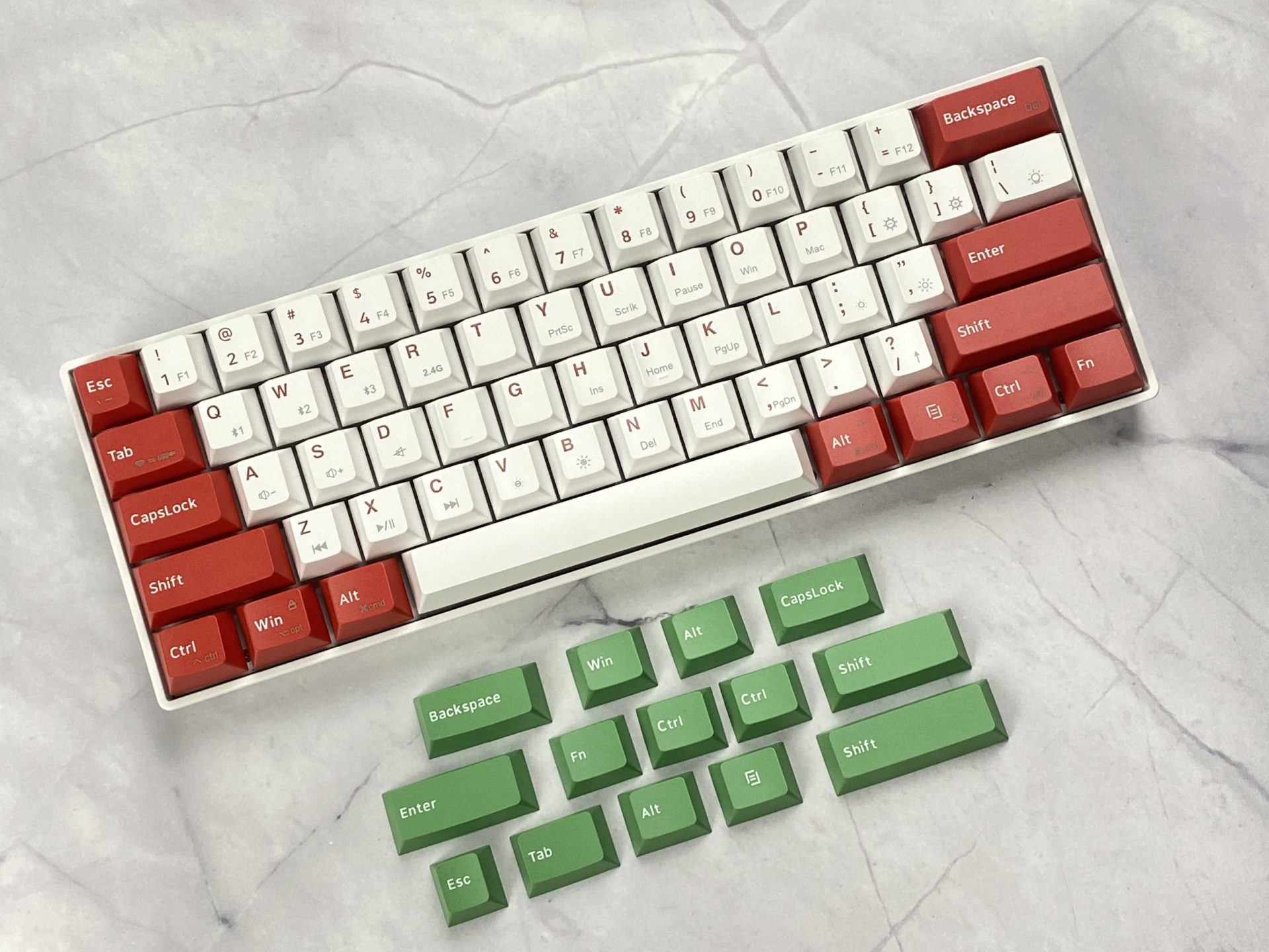 Bàn phím cơ không dây Dual Mode Newmen GM610Dy MX Hotswap Keycap PBT - Hàng Chính Hãng