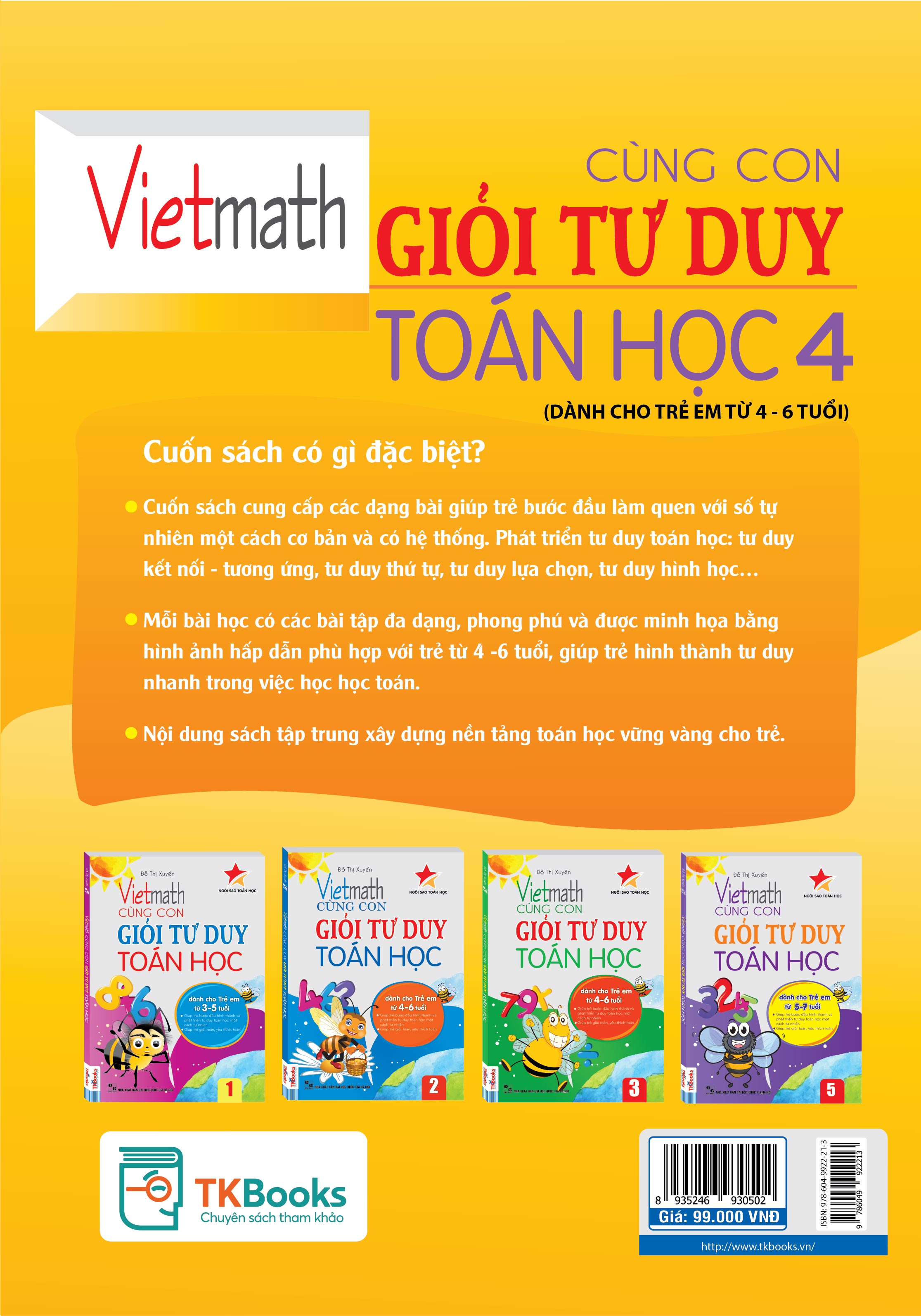 Vietmath - Cùng Con Giỏi Tư Duy Toán Học - Tập 4