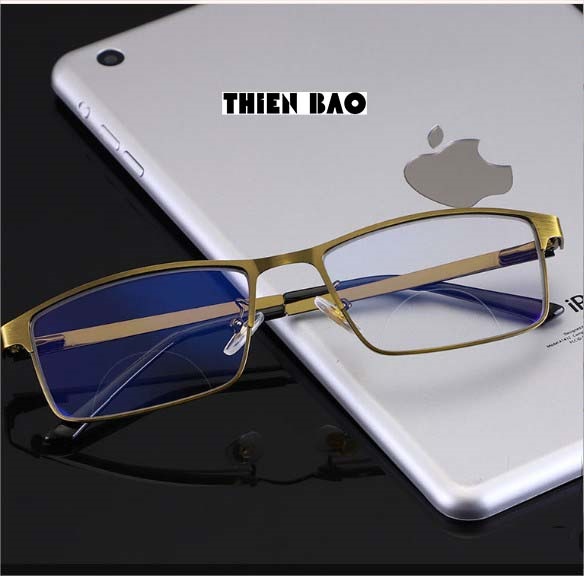 Kính lão thị, kính viễn thị đọc chữ Nam nữ toàn viền hợp kim sang trọng KDM92 hàng đẹp tròng Nhật chuẩn độ bền sang