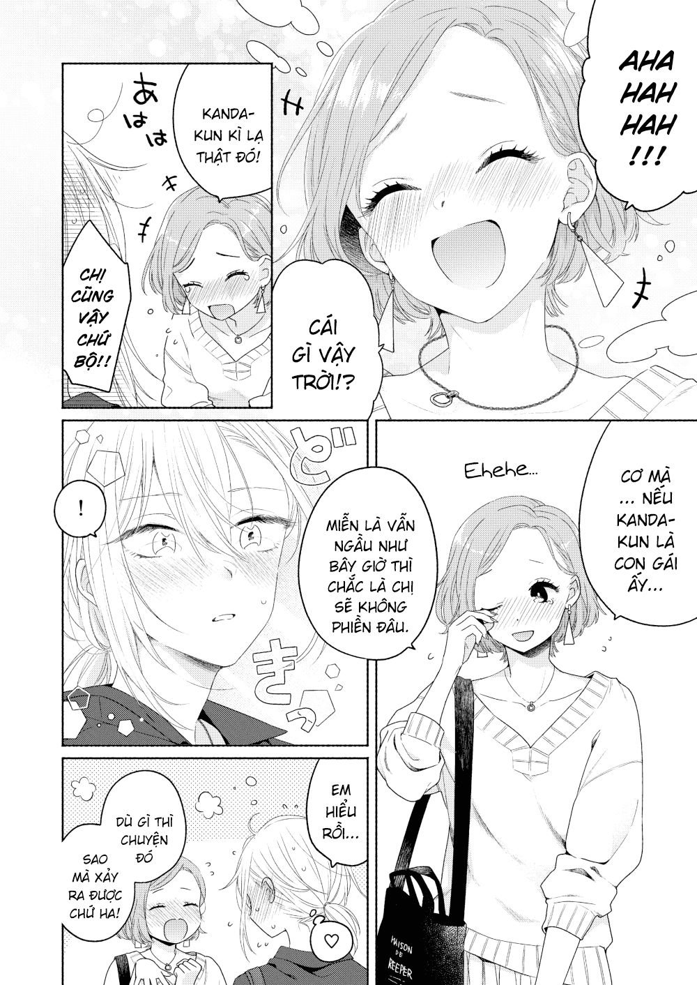 cô nàng đẹp trai và bà chị ngây thơ chapter 2 11