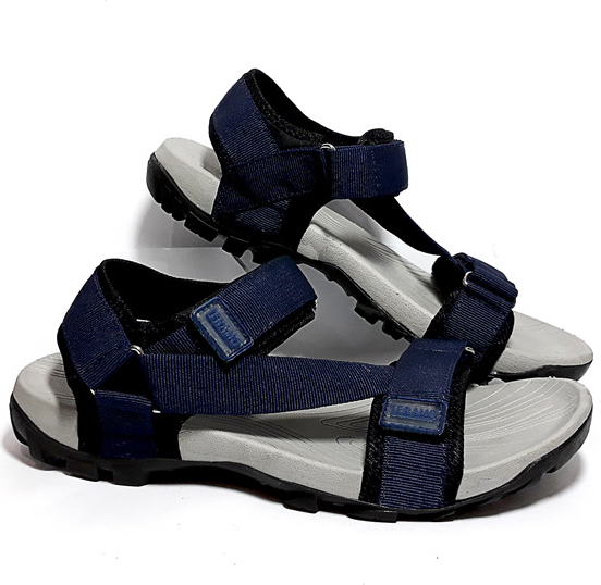 Giày sandal,dép sandal quai chéo, vải dù chắc chắn, đế cao su nguyên chất 100% có rãnh chống trượt an toàn trm.009