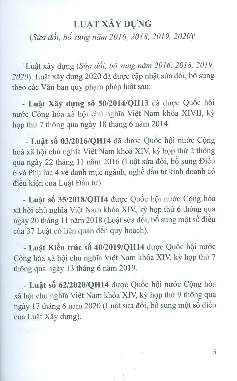 Luật Xây Dựng - Luật Kiến Trúc (Song ngữ Việt - Anh)