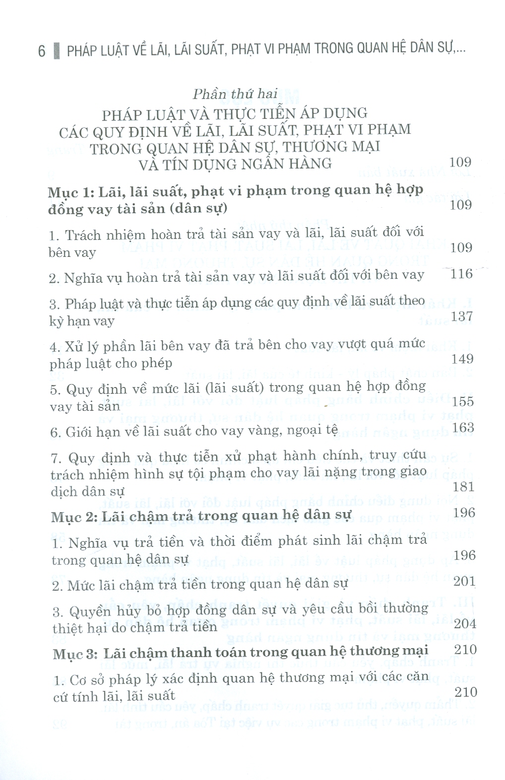 PHÁP LUẬT VỀ LÃI, LÃI SUẤT, PHẠT VI PHẠM TRONG QUAN HỆ DÂN SỰ, THƯƠNG MẠI VÀ TÍN DỤNG NGÂN HÀNG (Sách Chuyên Khảo)