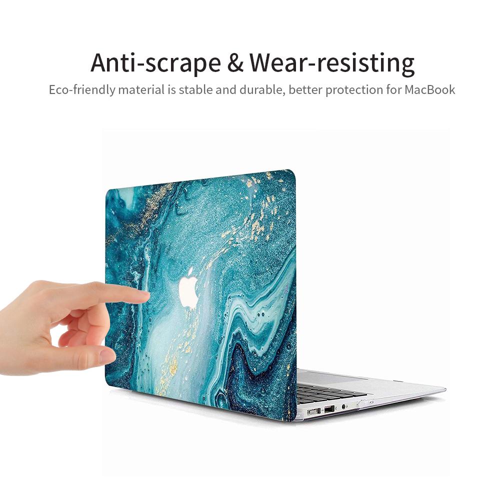 Vỏ bảo vệ máy tính xách tay siêu mỏng tráng cao su thay thế cho Apple 13 '' MacBook Pro