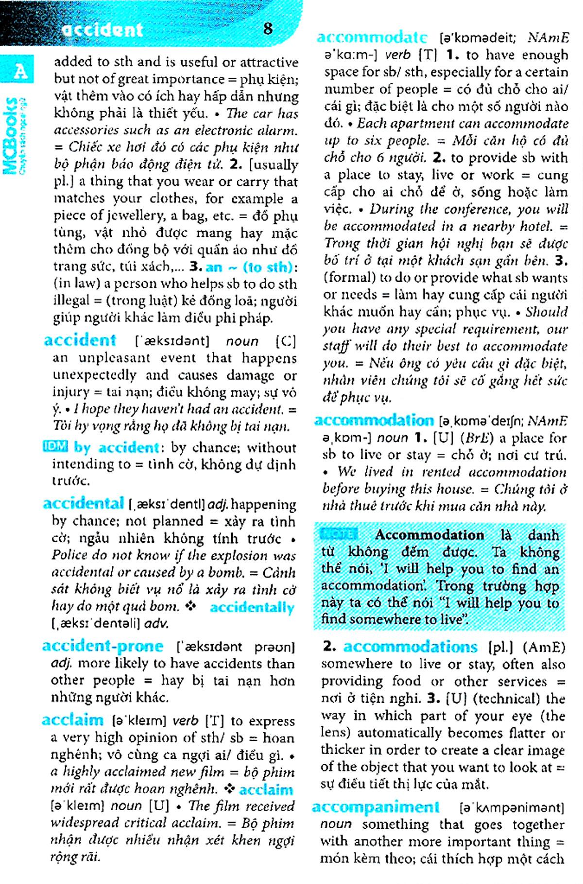 Từ Điển Oxford Anh - Việt