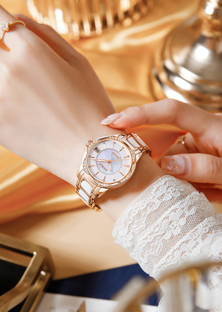 Đồng hồ nữ chính hãng LEONIDAS LD80129-1 Kính sapphire ,chống xước ,Chống nước 50m ,Bảo hành 24 tháng,Máy cơ (automatic),dây kim loại thép 316L không gỉ, thiết kế đơn giản dễ đeo