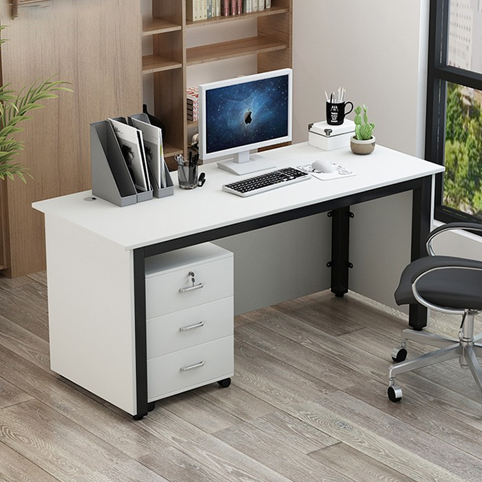 Bàn làm việc X818 120cm kèm tủ (kt 120x60x74cm)