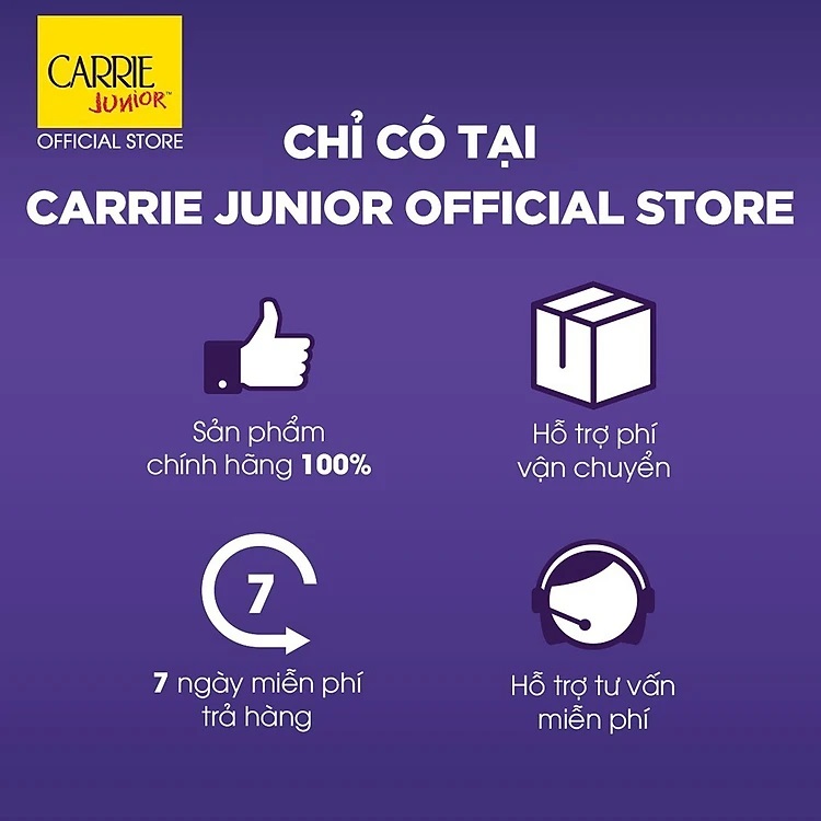 Combo Sữa Tắm Gội cho bé Carrie Junior Hương Grapeberry 700g + 280g