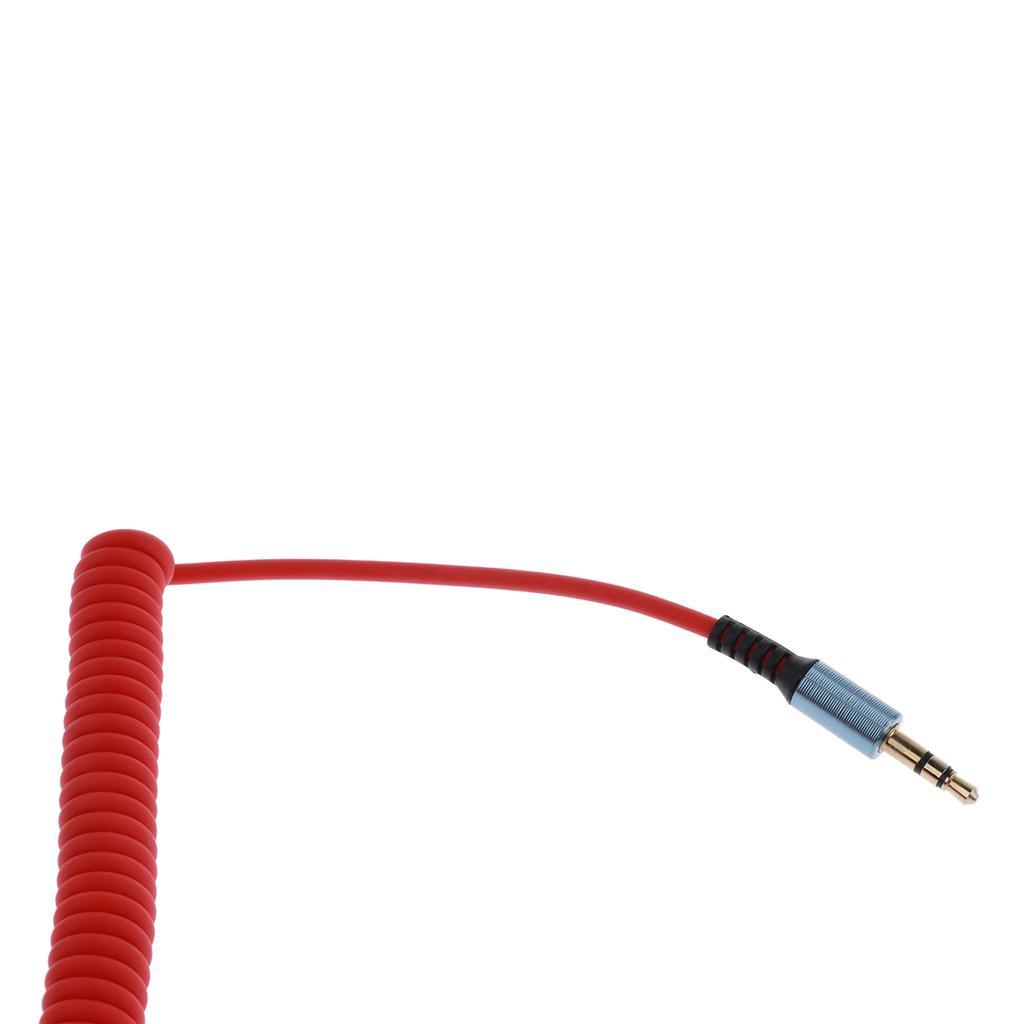2Pack 3.5mm Gold Plated Aux Stereo Male - Male Audio Headphone Cable