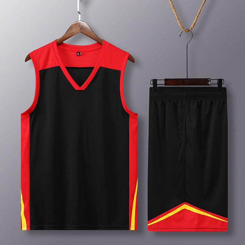quần áo bóng rổ nam Bộ Quần Áo Bóng Rổ Không Tay 115-190cm Dành Cho Nam Và Nữ - 133 hình đen + bay