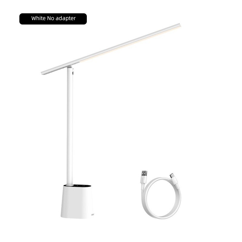 Đèn Led Để Bàn Thông Minh Tự Động 2200Mah Cho Phòng Ngủ, Văn Phòng, Bàn Học, Bảo Vệ Mắt - Hàng Chính Hãng Baseus - Trắng
