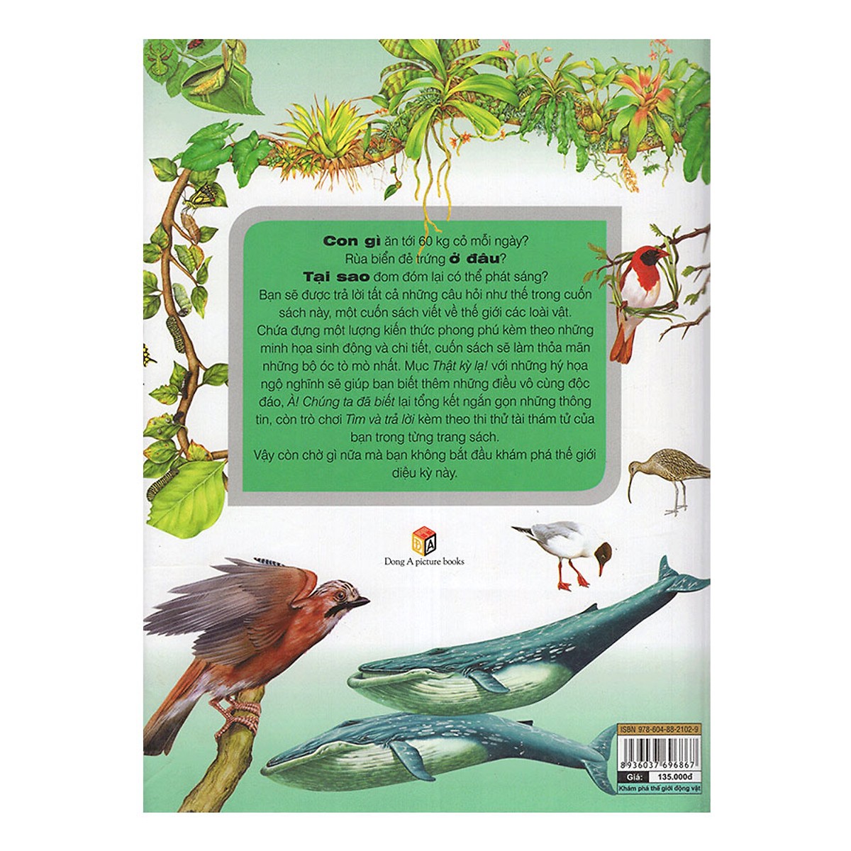 Khám Phá Thế Giới Động Vật Tặng Bộ Thẻ FlashCard Giáo dục Sớm Trẻ Thông Minh Chủ Đề Động Vật
