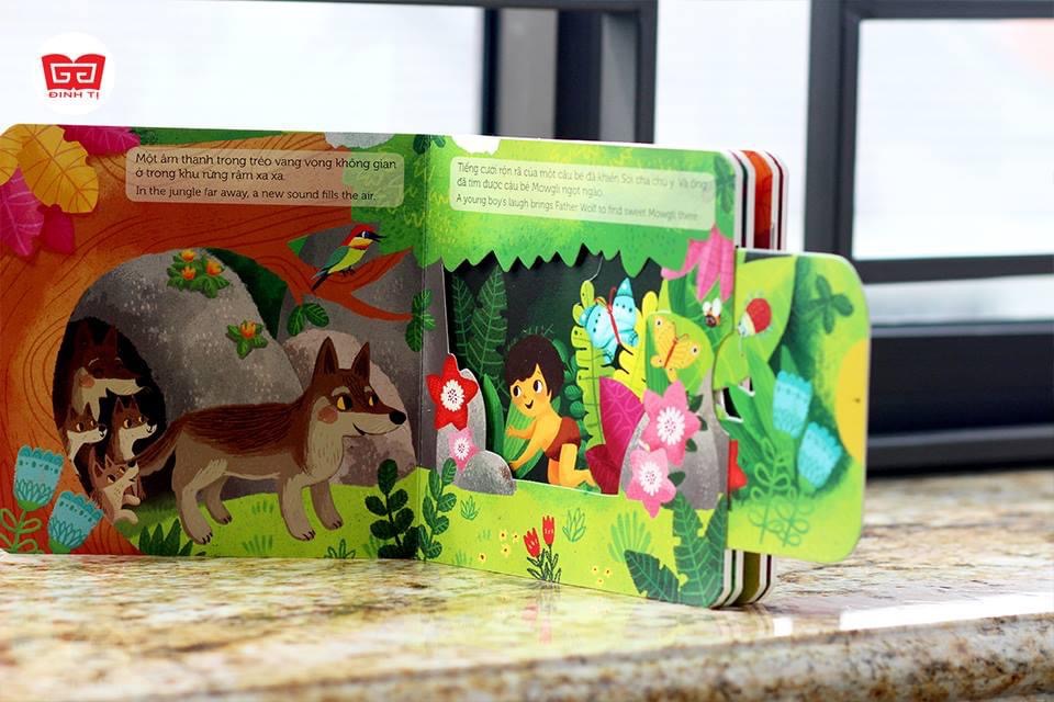 Sách Tương Tác Chuyển Động First Stories Cho Bé 0 - 6 Tuổi - Đinh Tị - Mộc Nhiên
