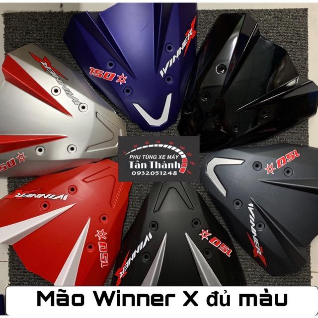 Mão Winner X đủ màu - Đen sọc đỏ,Không lấy ốc