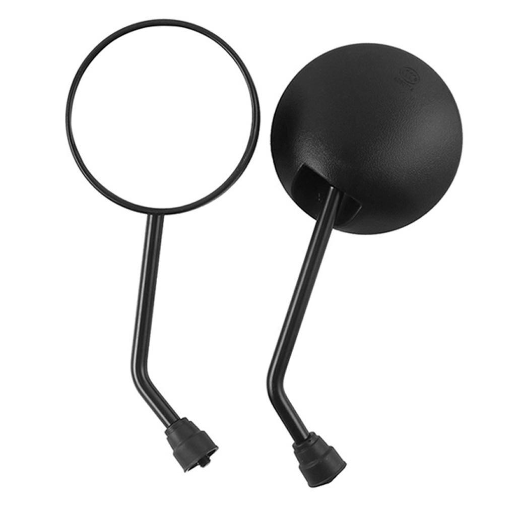 Electric Vehicle Rearview Mirror Mount Motorcycle 8mm Convex Mirror for Calf