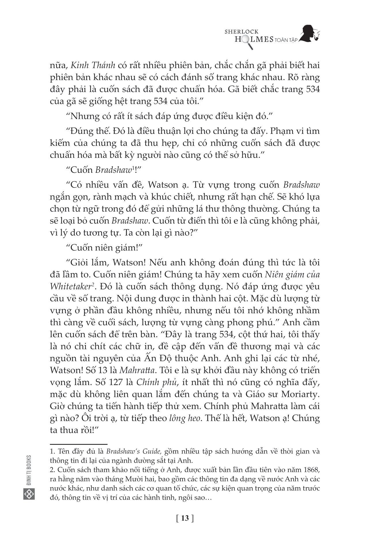 Sherlock Holmes Toàn Tập - Tập 3