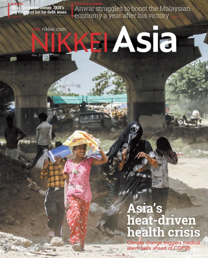 Tạp chí Tiếng Anh - Nikkei Asia 2023: kỳ 47: Asia's heat-driven health crisis