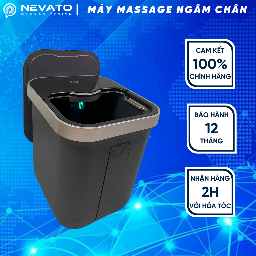 MÁY MASSAGE NGÂM CHÂN THẢI ĐỘC BẰNG THẢO DƯỢC NVF605