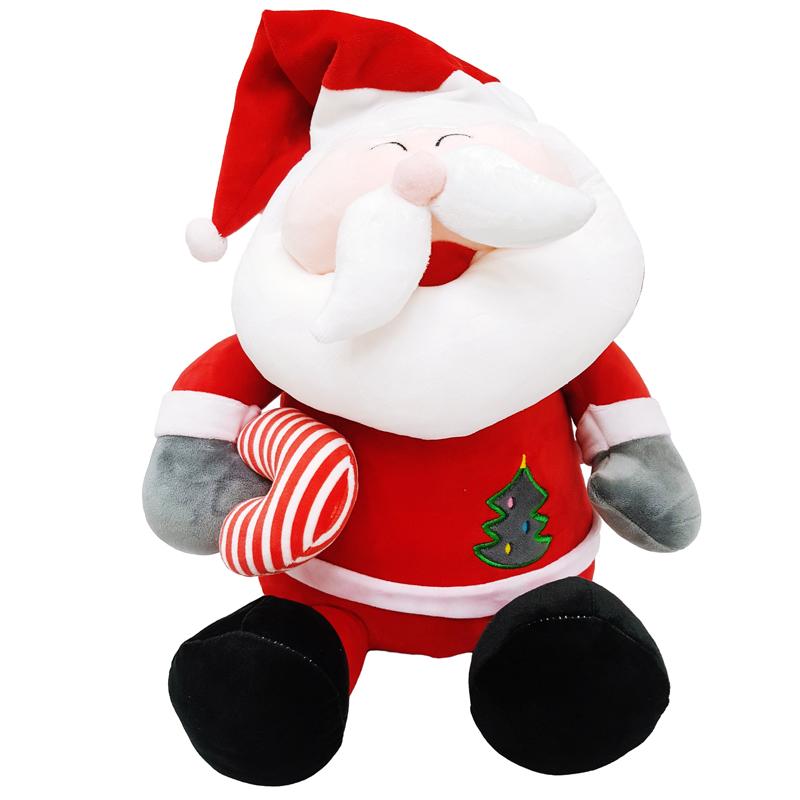 Thú Nhồi Bông Ông Già Noel Mặc Áo Thêu 70 cm - ZooZoo 70310