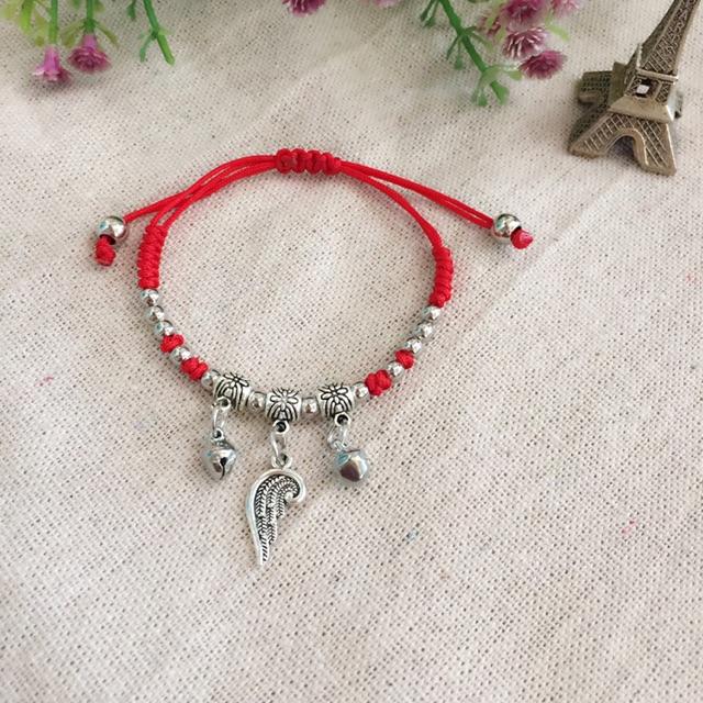 Vòng tay HandMade mặt cánh phối chuông