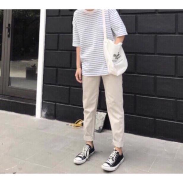 Quần ỐNG SUÔNG KAKI Unisex - ND18