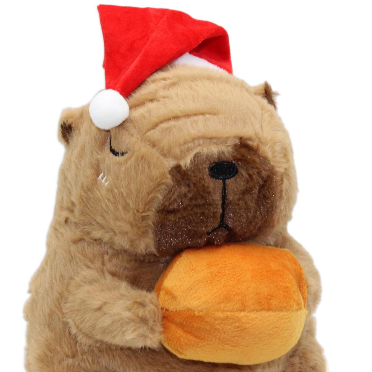 Thú Bông Capybara Noel 20 cm - Nuan Nuan 698201