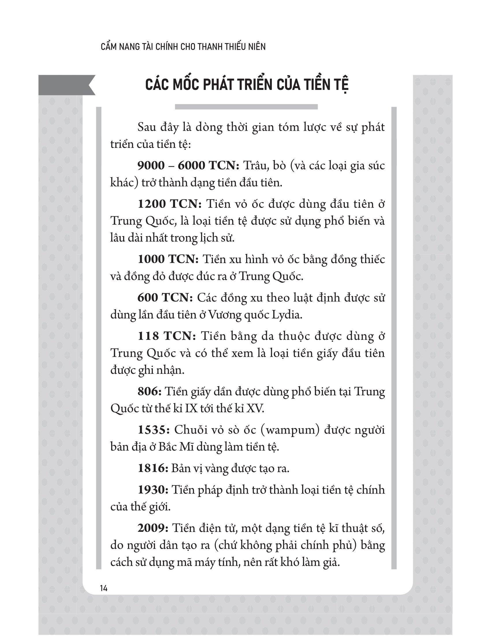 Cẩm Nang Tài Chính Cho Thanh Thiếu Niên