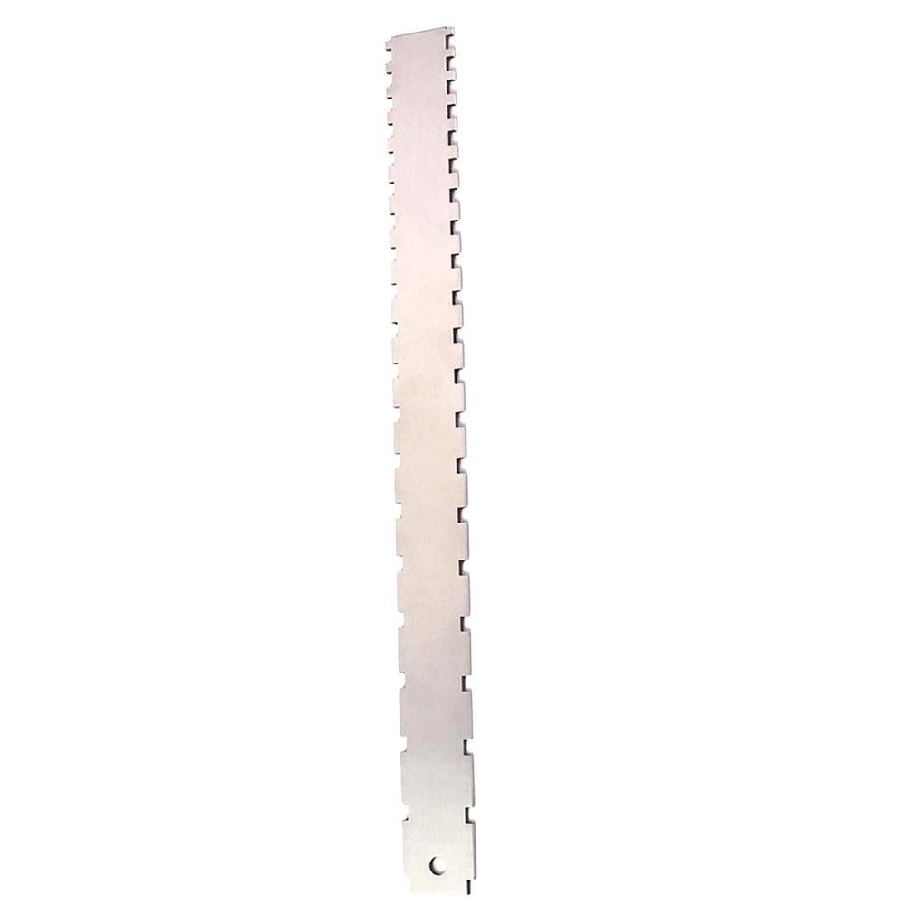 Guitar Bass Neck Notched Straight Edge Luthier Tool+Fret File for Guitarist