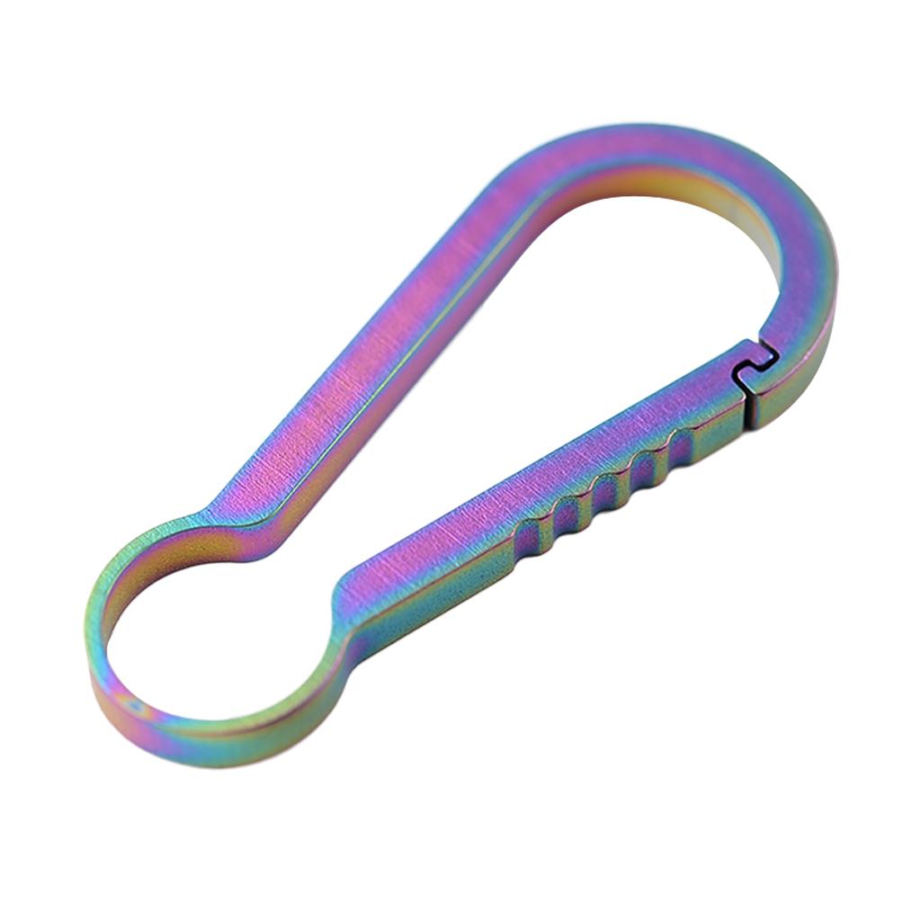 Móc Khóa Hợp Kim Titan Khóa Mùa Xuân Snap Hook Clip Ngoài Trời