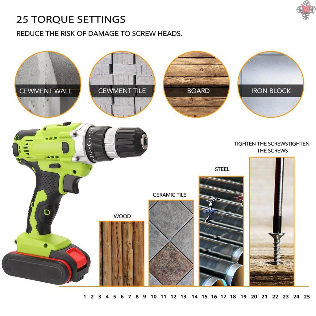 Máy Khoan Cầm Tay Không Dây Công Suất Cao 21v