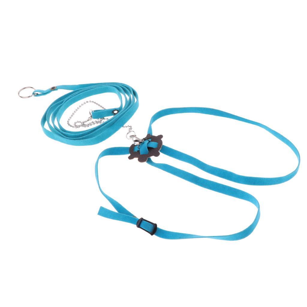 Adjustable Reptile Turtle Harness Leash for Animal