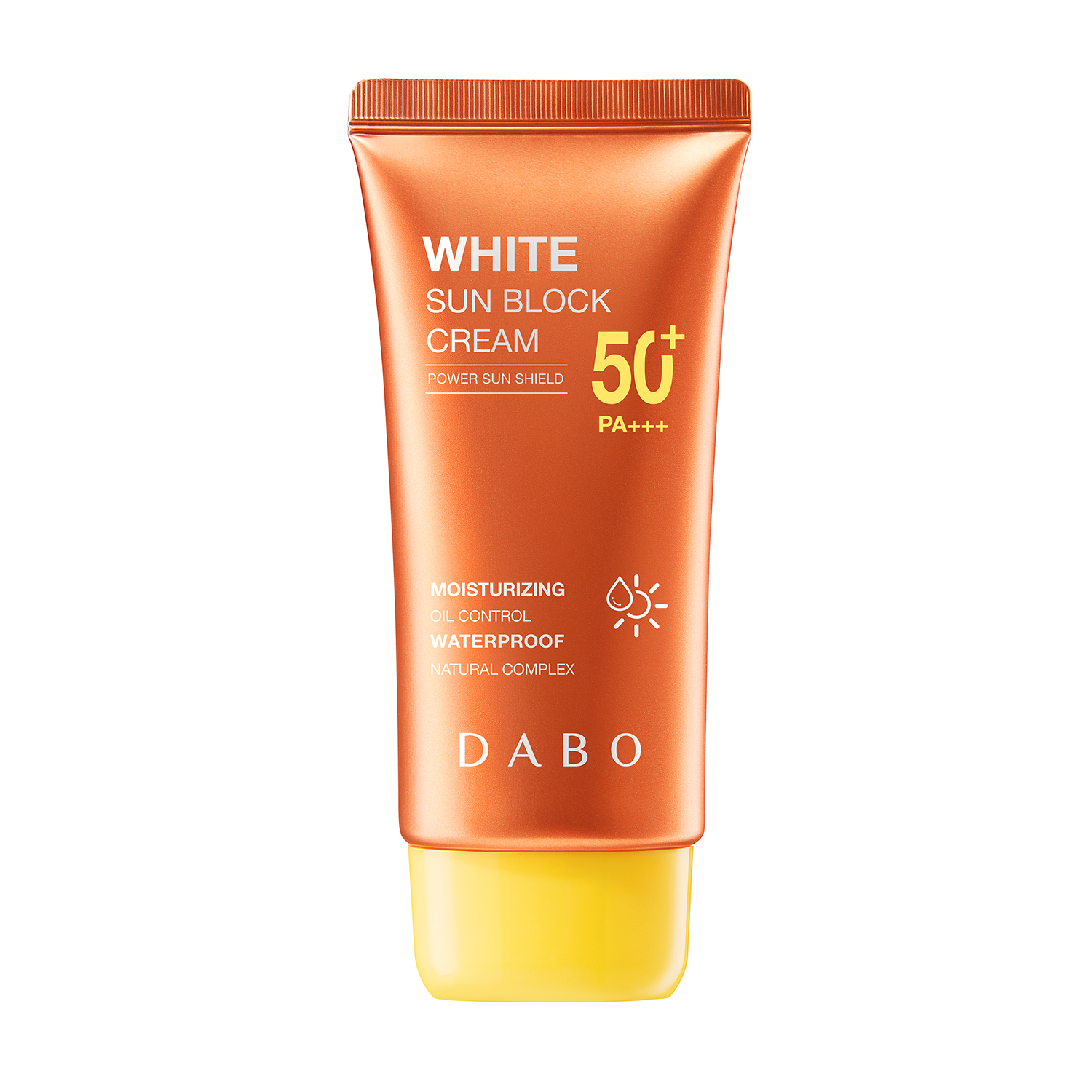 Kem chống nắng lót nền trang điểm trắng mịn bật tone Dabo White Sunblock Cream SPF 50 PA+++ Hàn quốc (70ml)- Hàng Chính Hãng