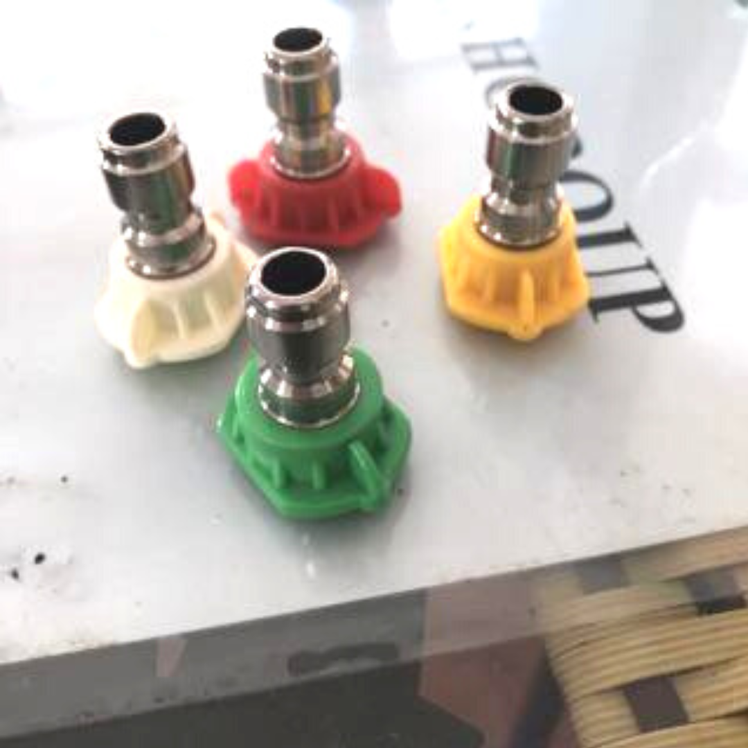 Đầu béc rửa xe, đầu xịt rửa xe 4 góc độ chuyên dụng