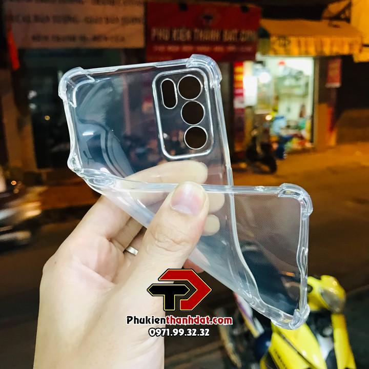 Ốp lưng dành cho OPPO Reno6 5G, Reno6 Z 5G trong suốt chống sốc bảo vệ camera sau