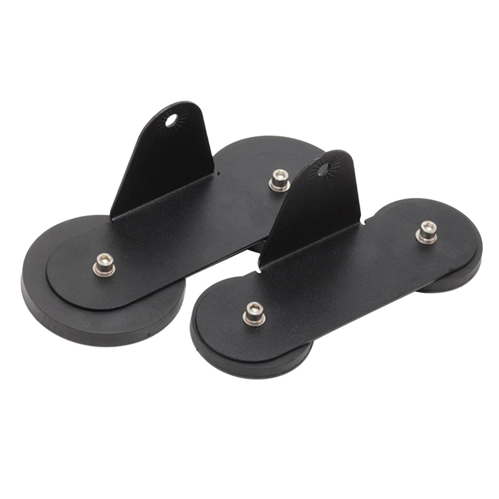 4Pcs Car Roof LED Light Bar Strong Base Mount Bracket Holder Black