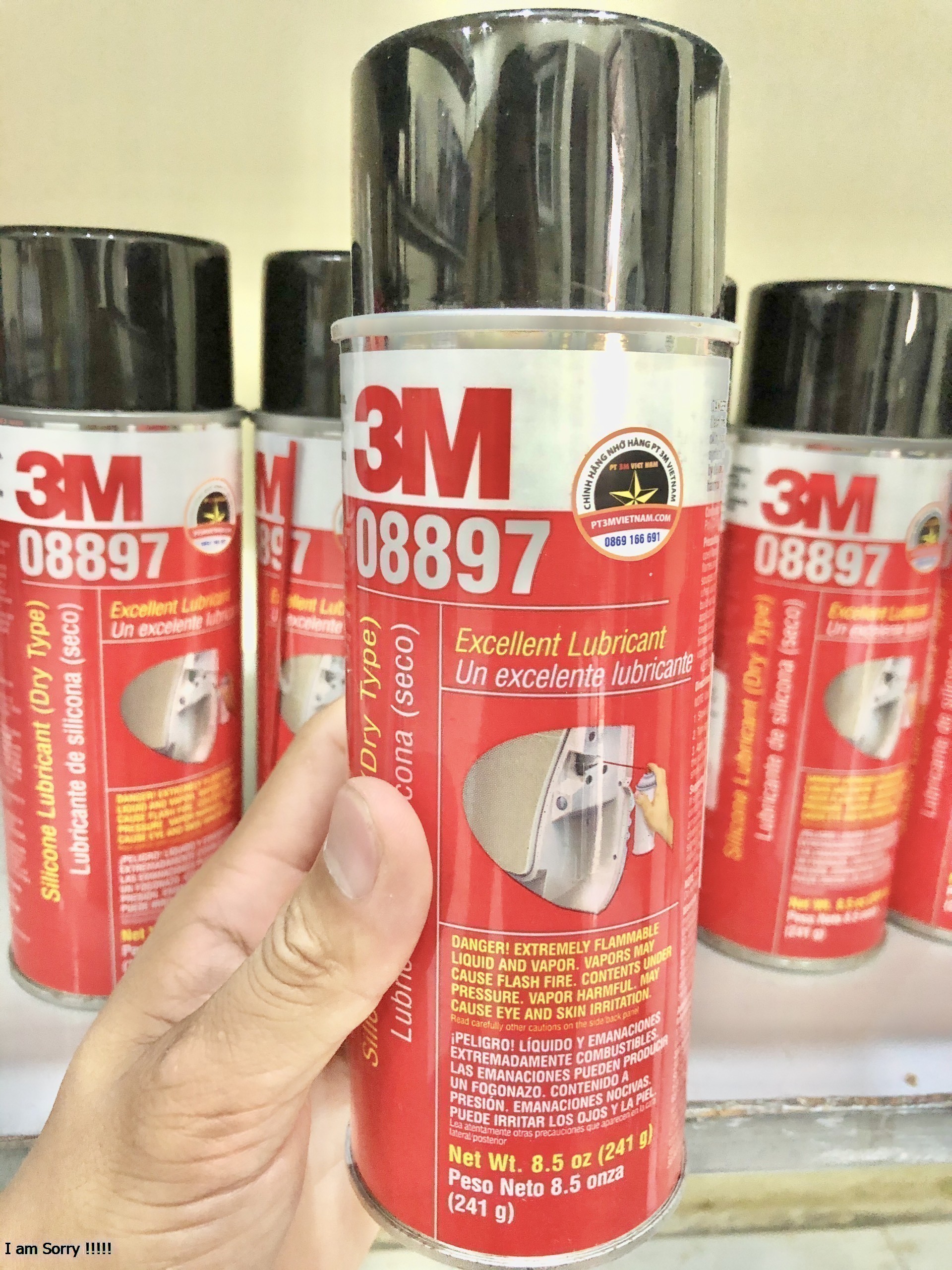 Dung dịch bôi trơn và tái tạo nhựa 3M Silicone Lubricant 08897