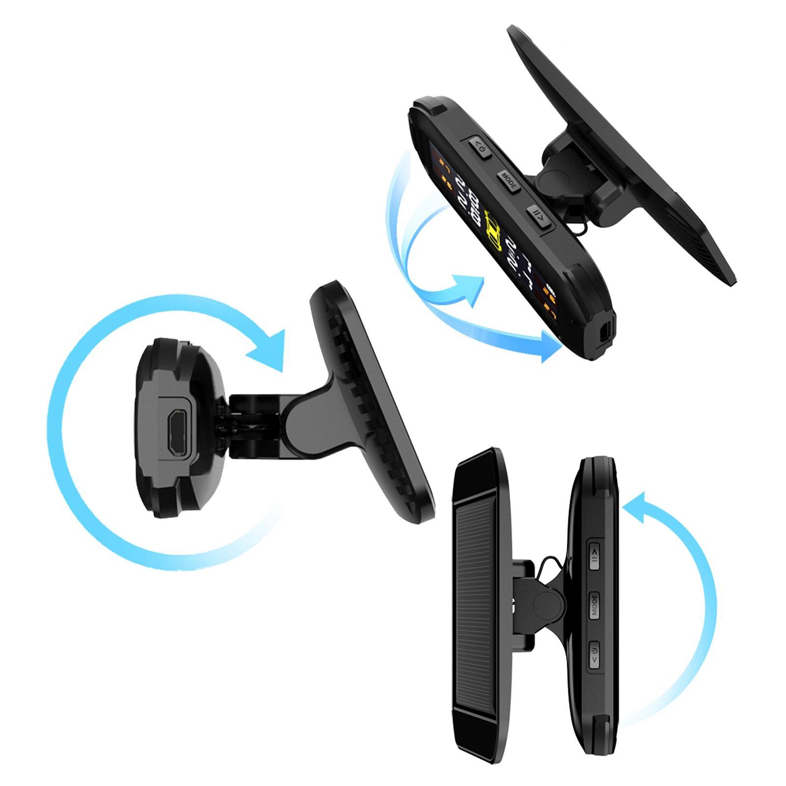 TPMS LCD Wireless Car Tire Pressure Monitoring System with External Sensors Kit