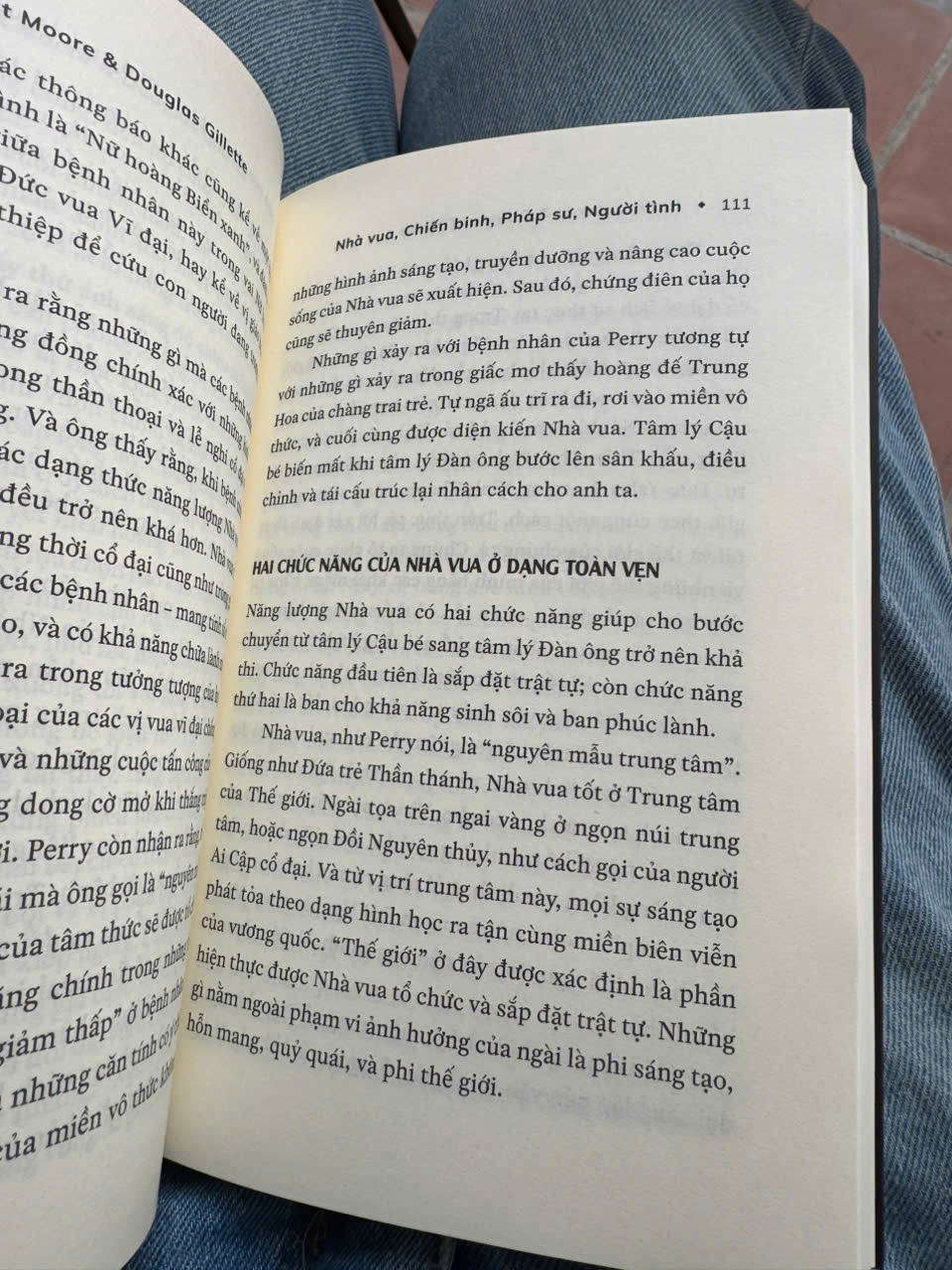 NHÀ VUA, CHIẾN BINH, PHÁP SƯ, NGƯỜI TÌNH – Robert Moore, Douglas Gillette – Cao Việt dịch – Nhã Nam – NXB Thông Tấn