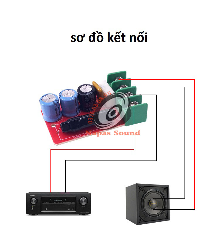 PHÂN TẦN LOA MID - GIÁ 2 CÁI - MẠCH PHÂN TẦN LOA LỜI - PHÂN TẦN LOA TRUNG