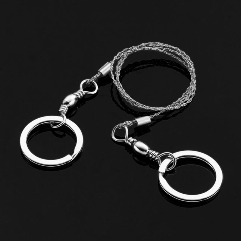 Survival Jig Saw 360 Degree Rotation Outdoor Sports Chain Saw For Camps Use Long Wire Saw Rope Saw Tool Made Of High Quality