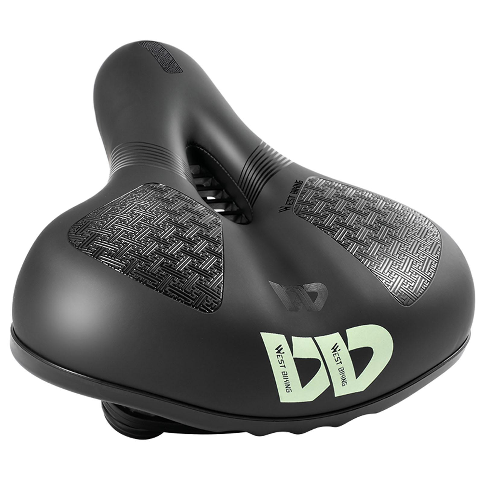 Yên xe đạp phản quang WEST BIKING mềm dày leo núi thoải mái