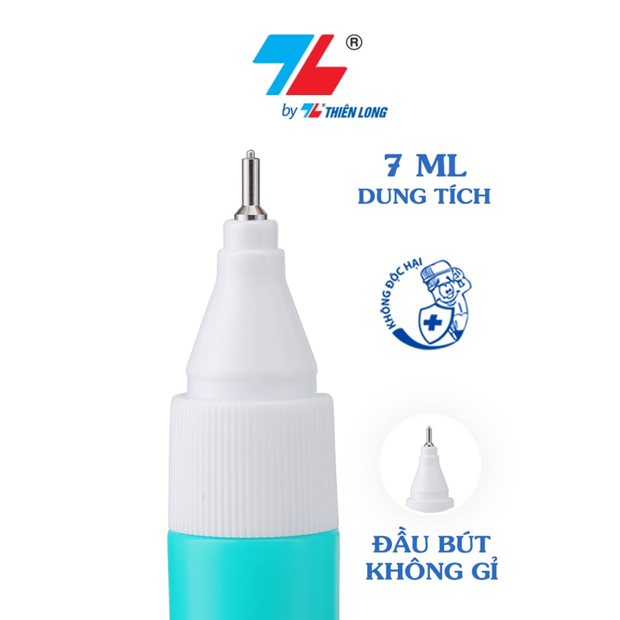Bút xóa Thiên Long CP-05 7ml Không độc hại