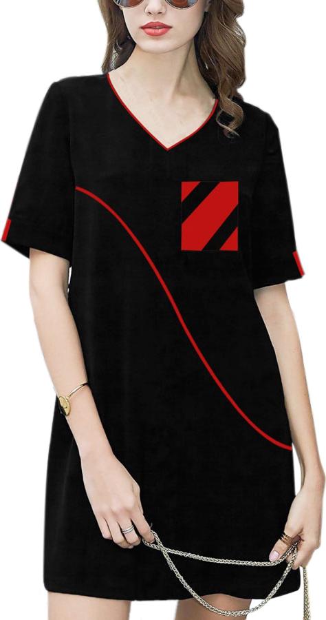 Đầm Dành Cho Người Mập Đủ Size 05 - Đen