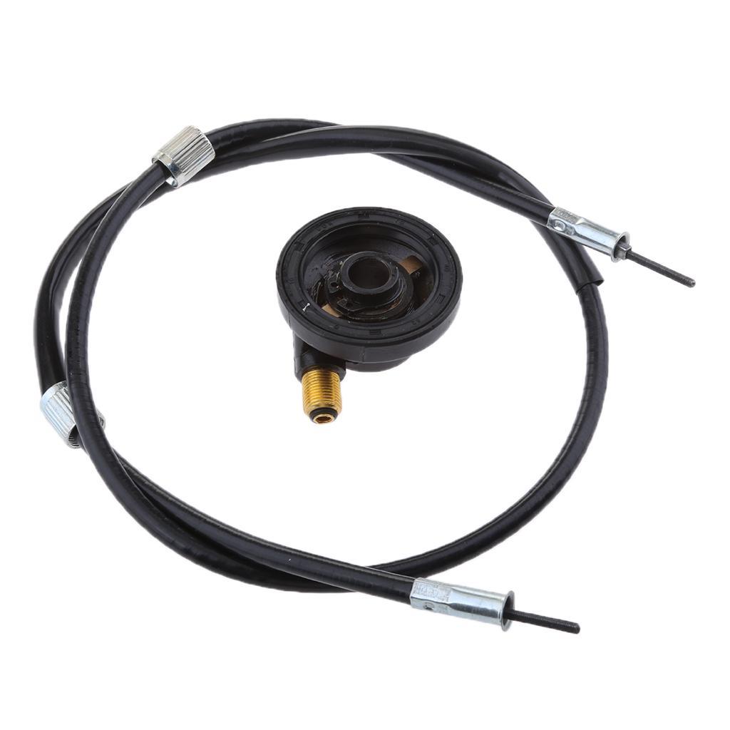 12mm Scooter Speedometer Drive Gear + Line for Chinese GY6 50cc 150cc