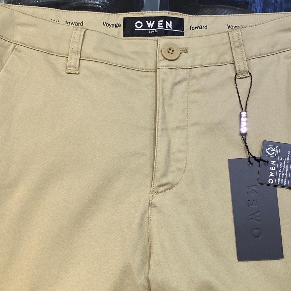 OWEN - Quần kaki nam Owen chất thô giấy mềm mại co dãn