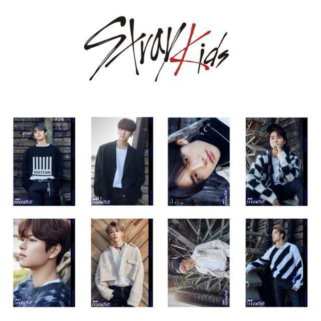 Set card Stray Kids (2 mặt)