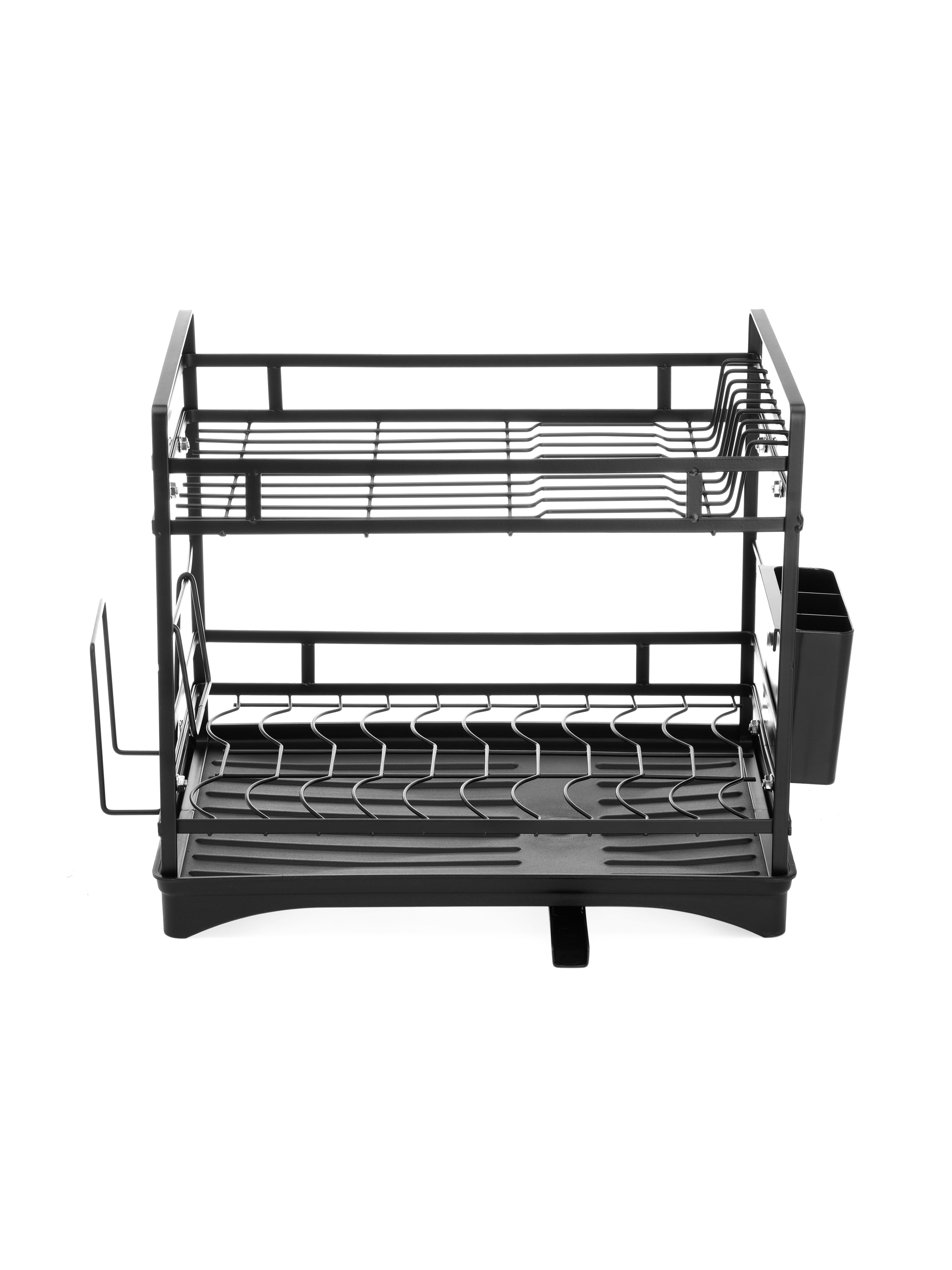 Kệ úp bát đĩa nhà bếp đa năng 2 tầng kèm khay hứng nước . Phân phối bởi Cobi Home