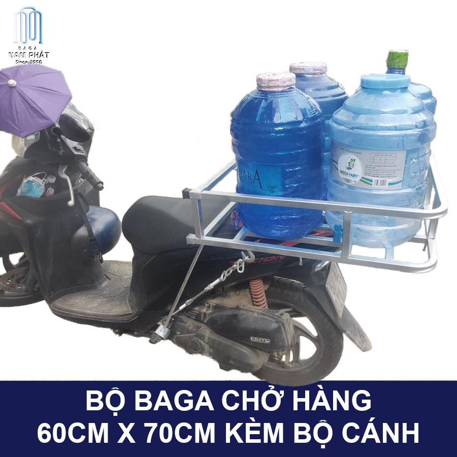 [HÀNG ĐẶT TRƯỚC ] Baga chở nước 4 bình 8 Bình nước 20 lít loại lớn Nam Phát