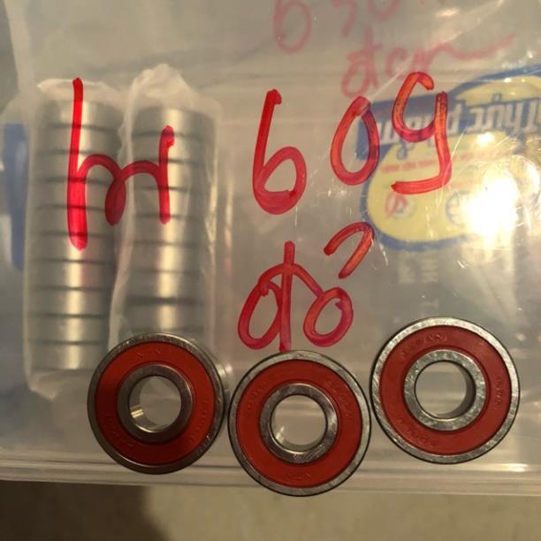 Vòng bi 609 nắp nhựa đỏ