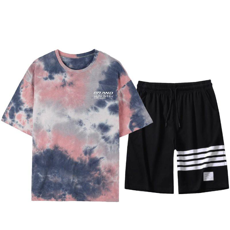 SET BỘ ĐỒ THUN COTTON HOA TIẾT MƠI LẠ CỰC ĐẸP , PHONG CÁCH , MÙA HÈ 2021 VINA 1HITSTORE